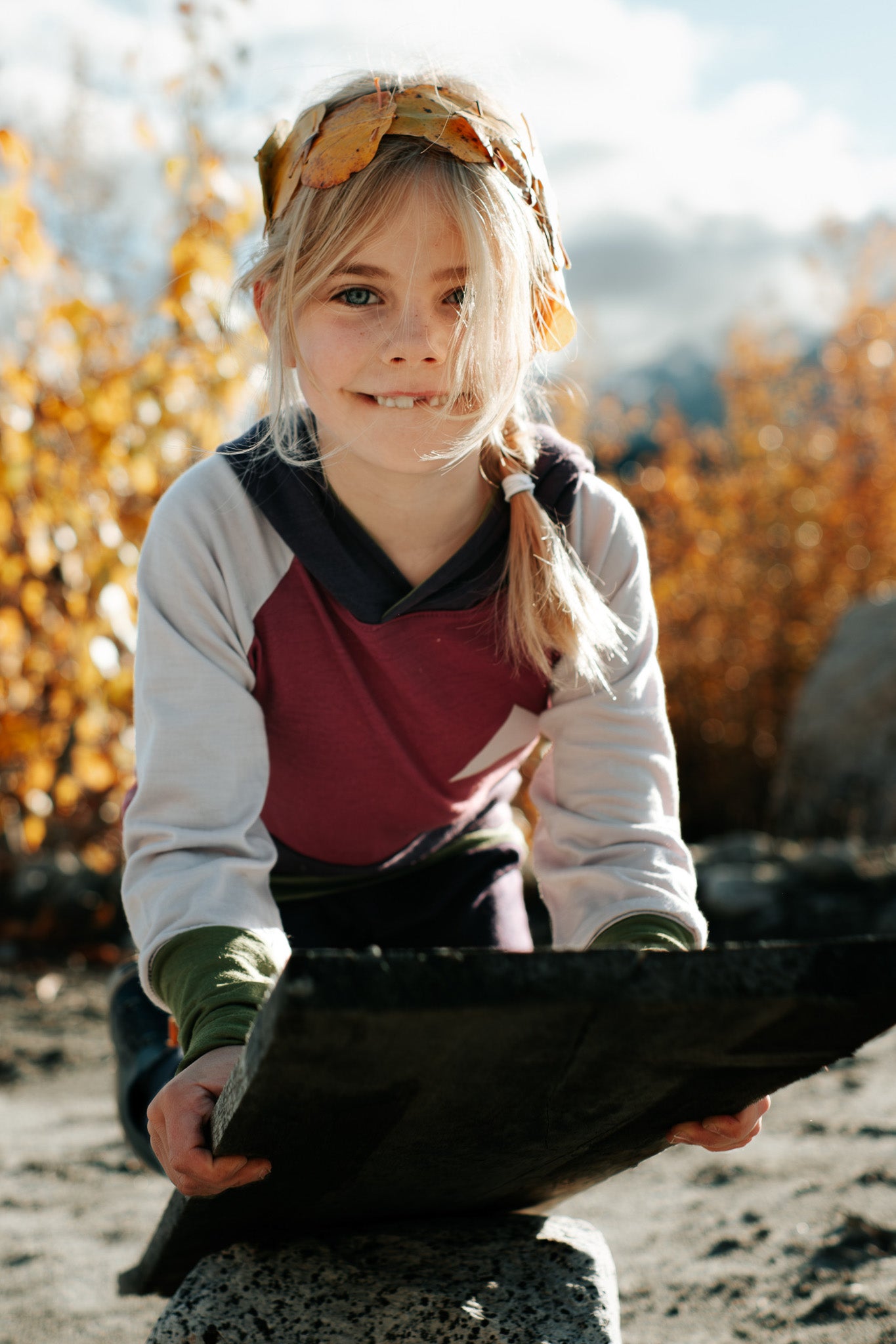 Kids Hoodie - Wildhaven Wools