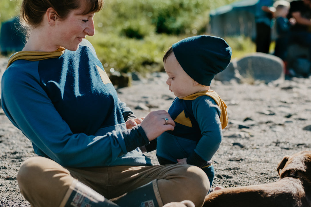 Mountain Baby Hat - Wildhaven Wools