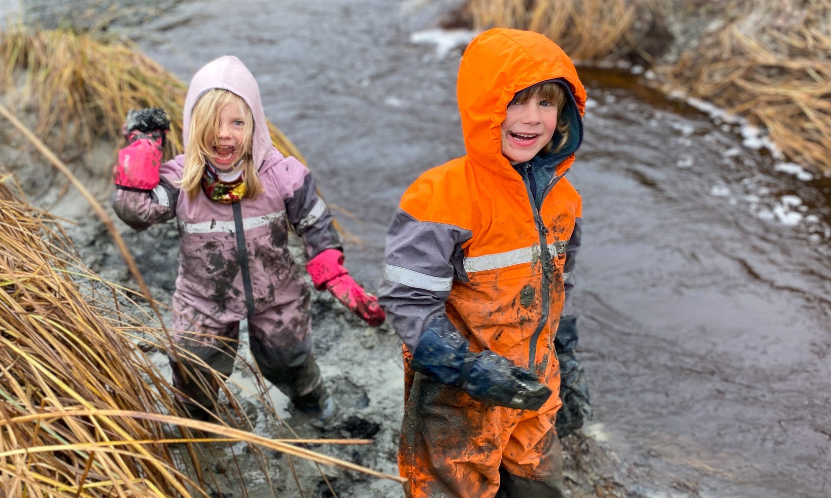 How To Dress Kids for All Day Outdoor Play in the Snow or Rain