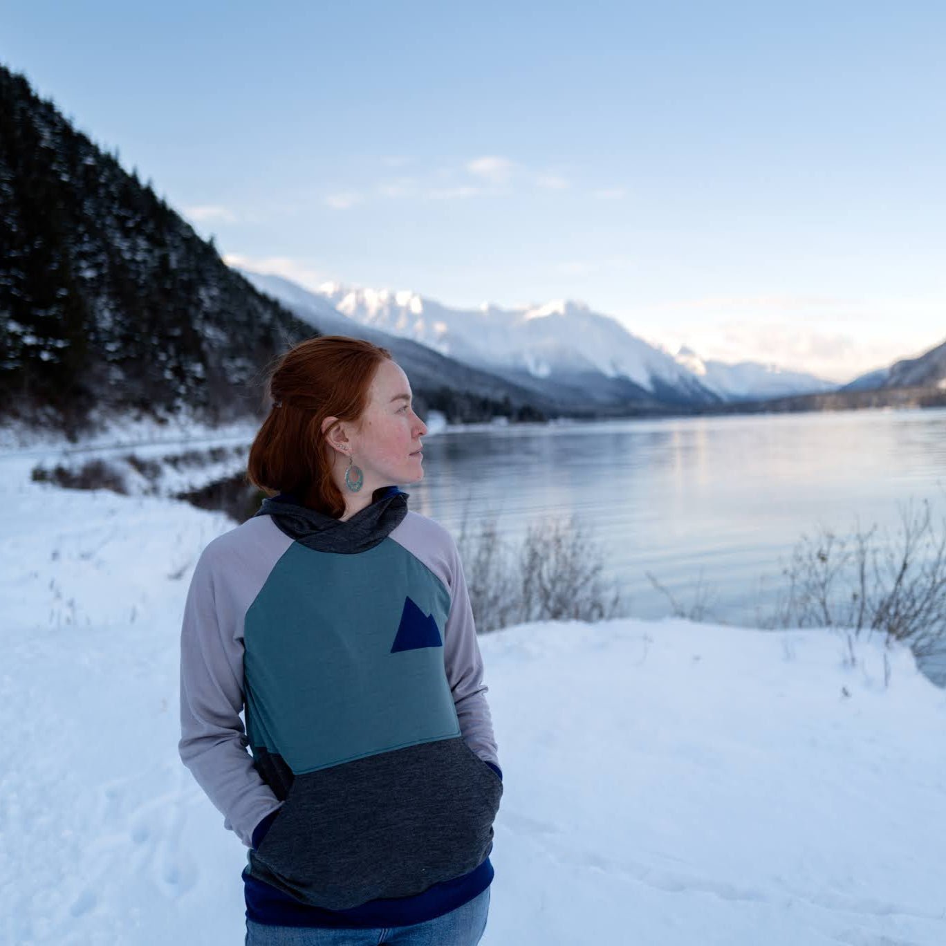Adult merino wool hoodies