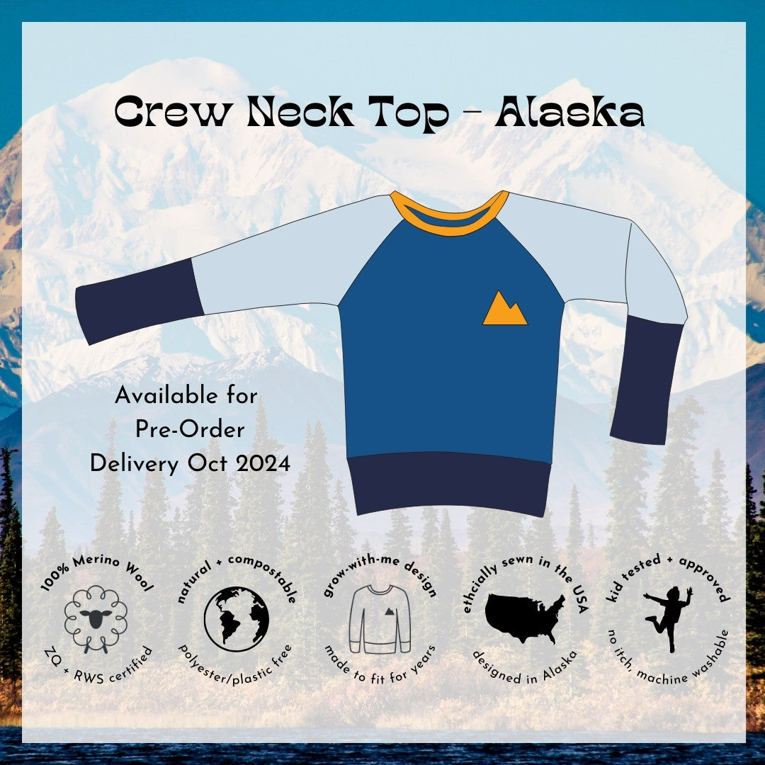 Crew Neck Top - Pre-Order for Fall 2024