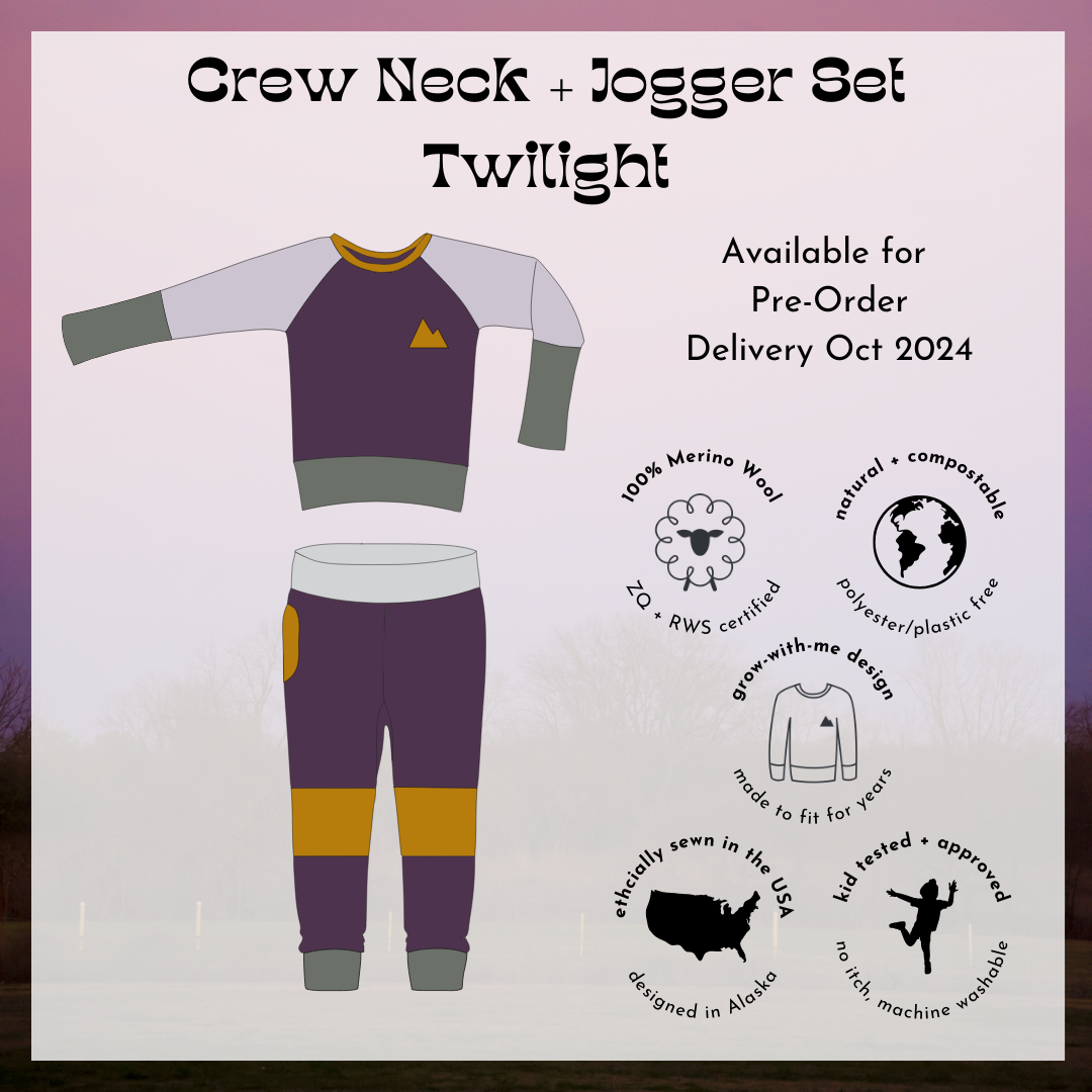 Crew Neck + Jogger Set - Pre-order for Fall 2024