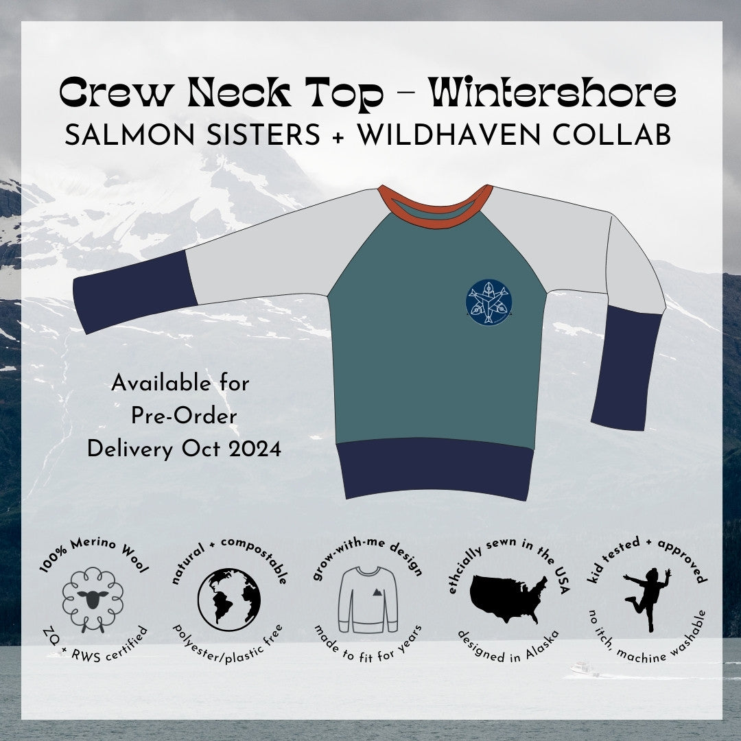 Crew Neck Top - Pre-Order for Fall 2024