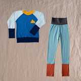 Big Kid Explorer Crew + Legging Set