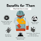 Kids Free Range Merino Hoodie