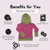 Kids Essential Merino Hoodie