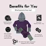 Kids Essential Merino Hoodie + Legging Set