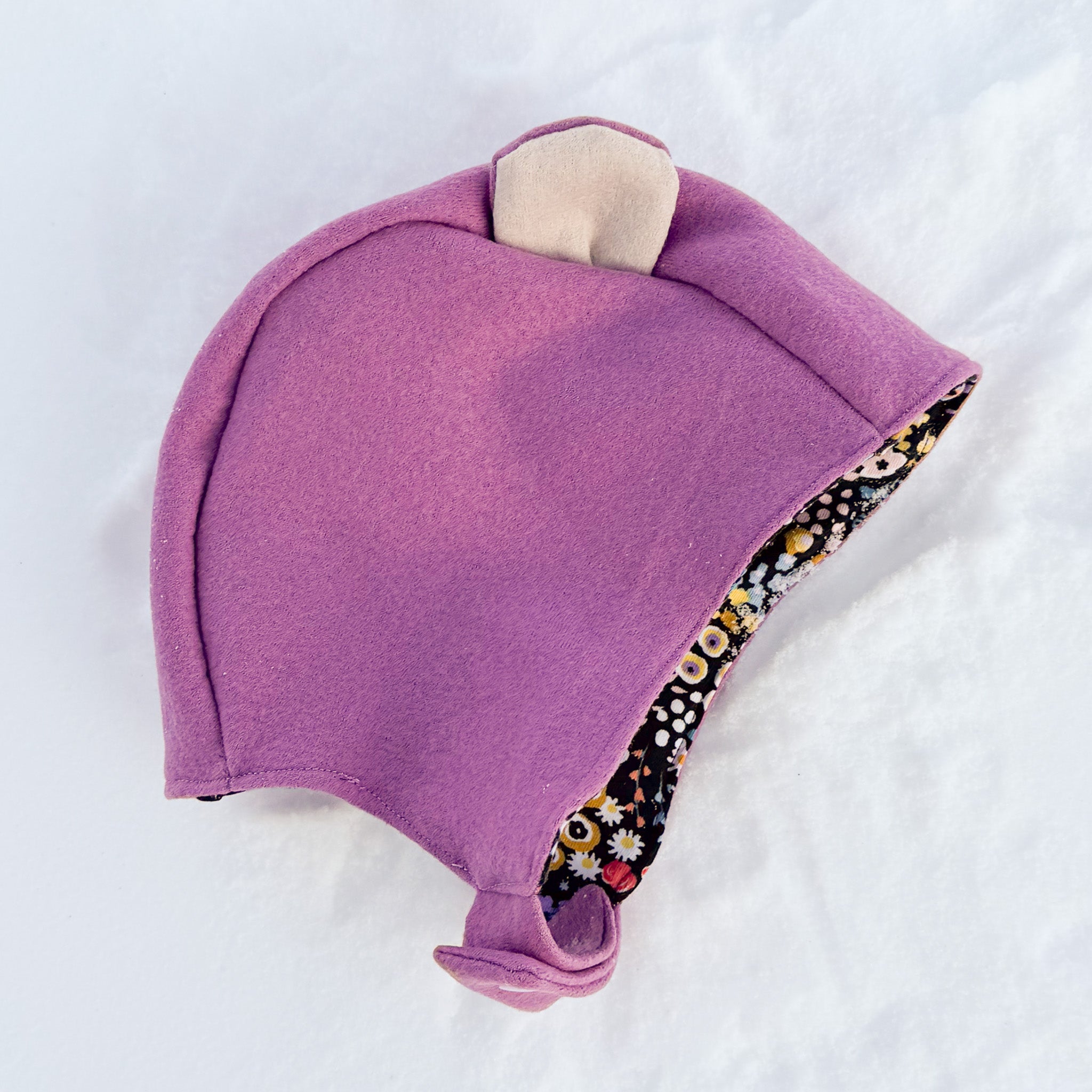 Kids Bear Hat with Straps