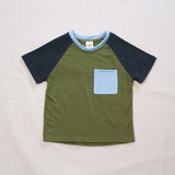 Kids Merino Wool Pocket Tee