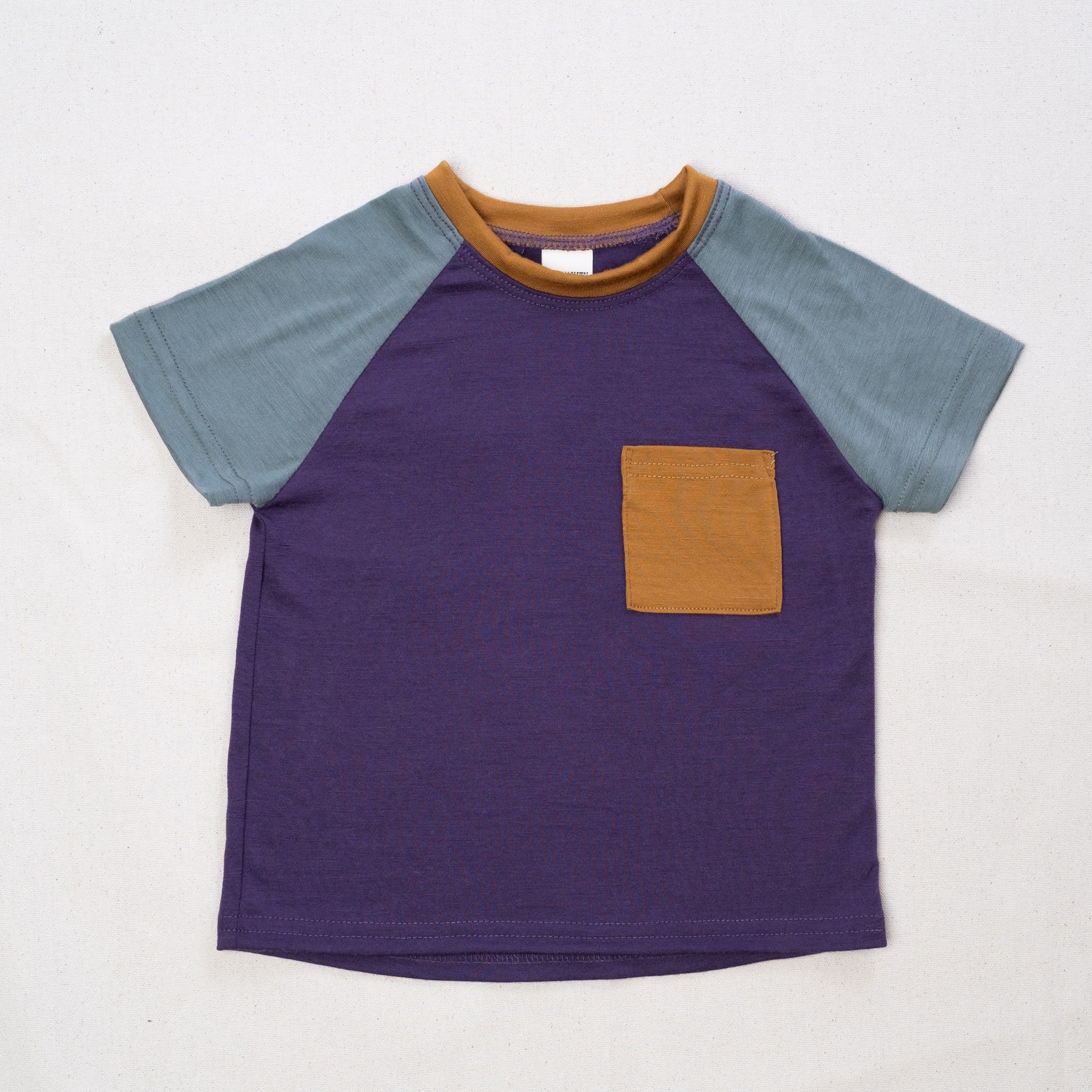 Kids Merino Wool Pocket Tee