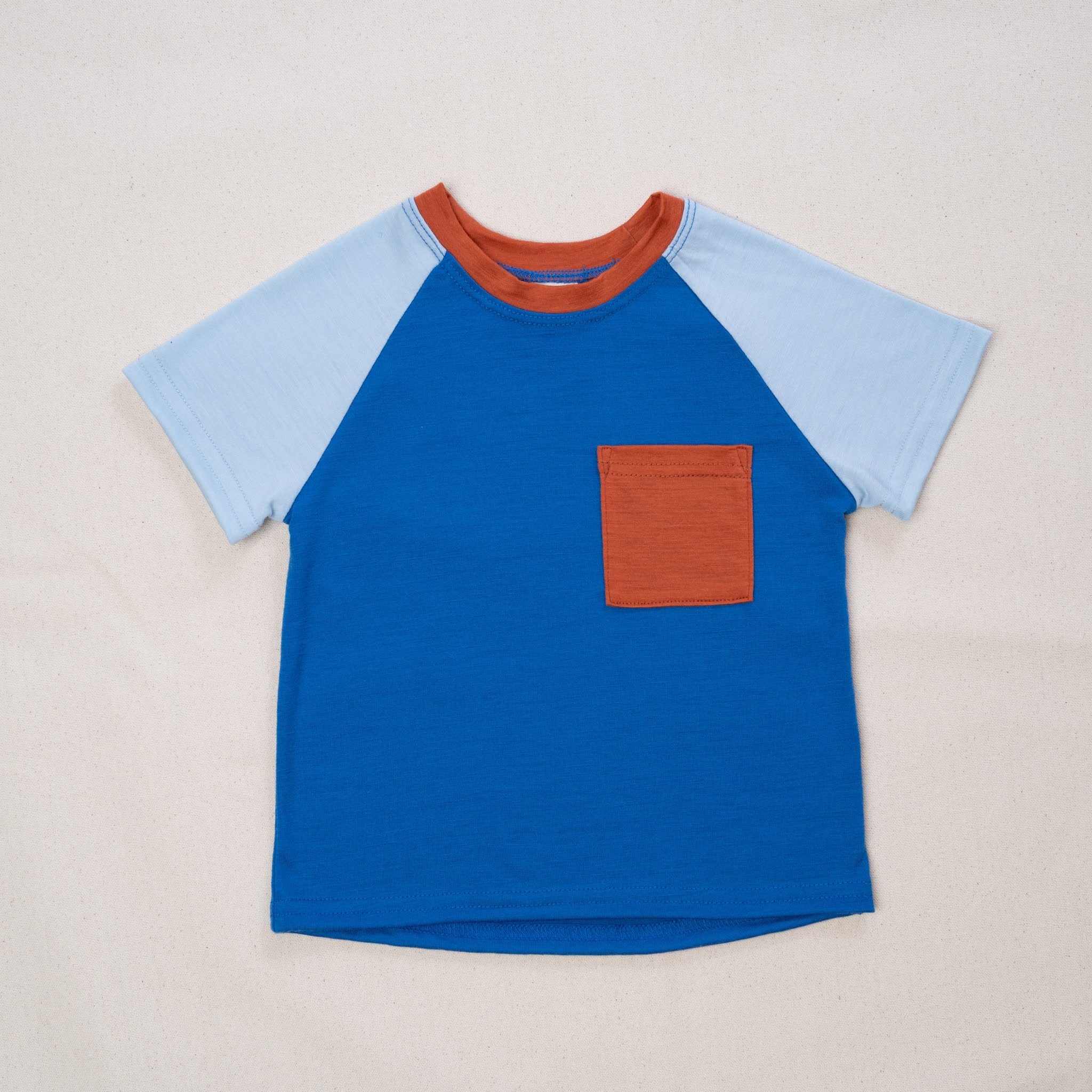 Kids Merino Wool Pocket Tee