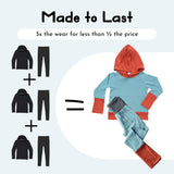 Kids Essential Merino Hoodie + Legging Set