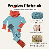 Kids Essential Merino Hoodie + Legging Set