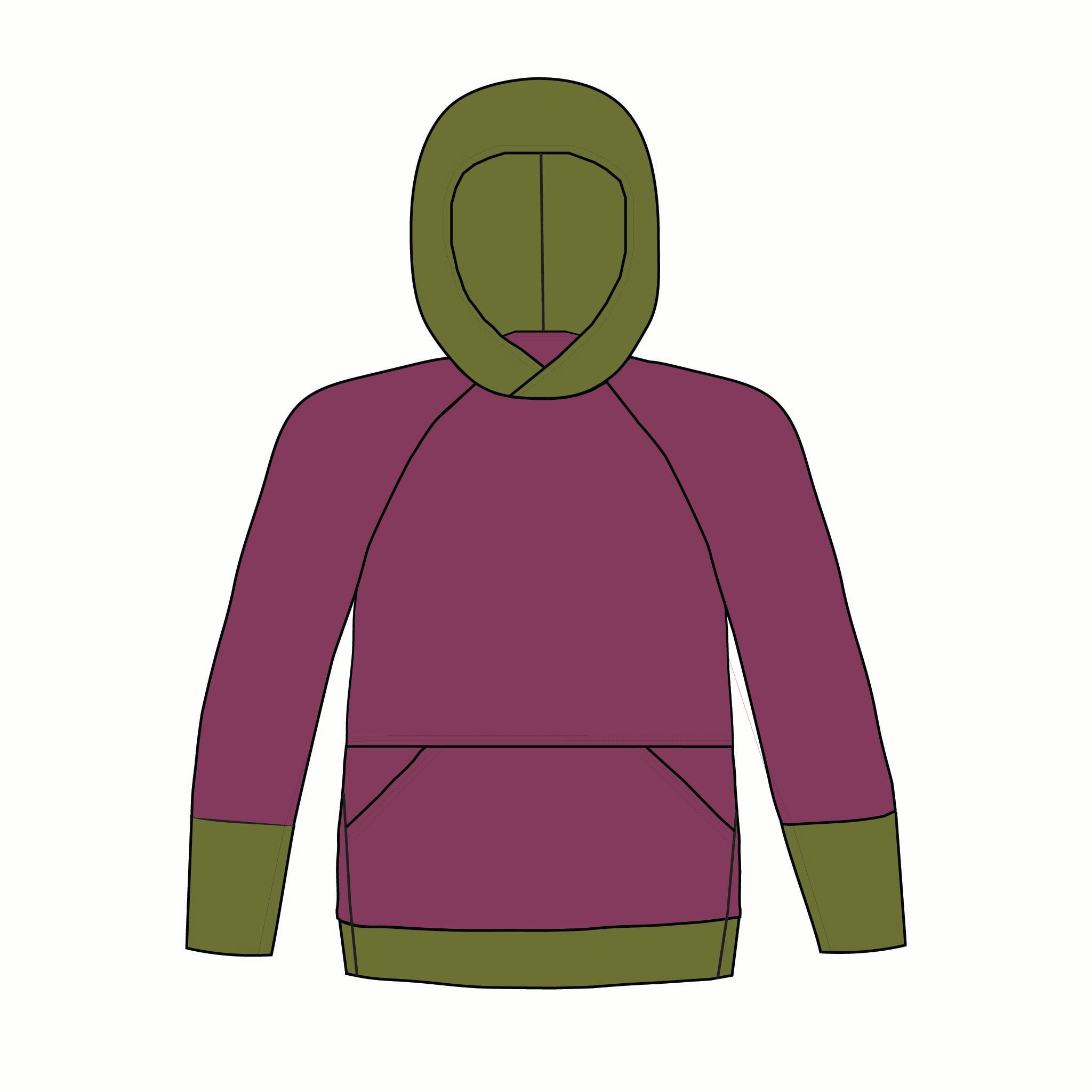 Adult Free Range Merino Hoodie