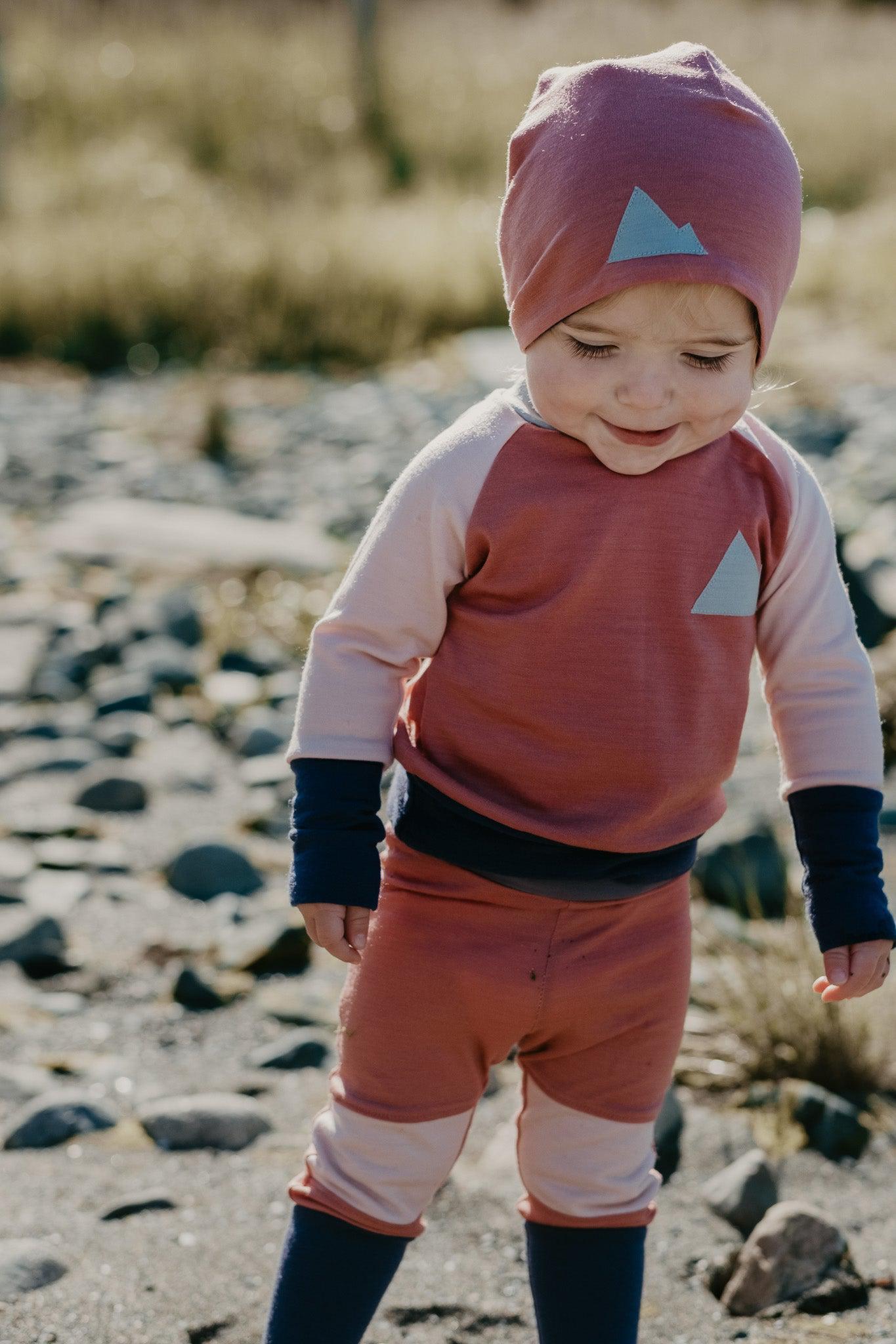 Children's merino 2025 wool base layer