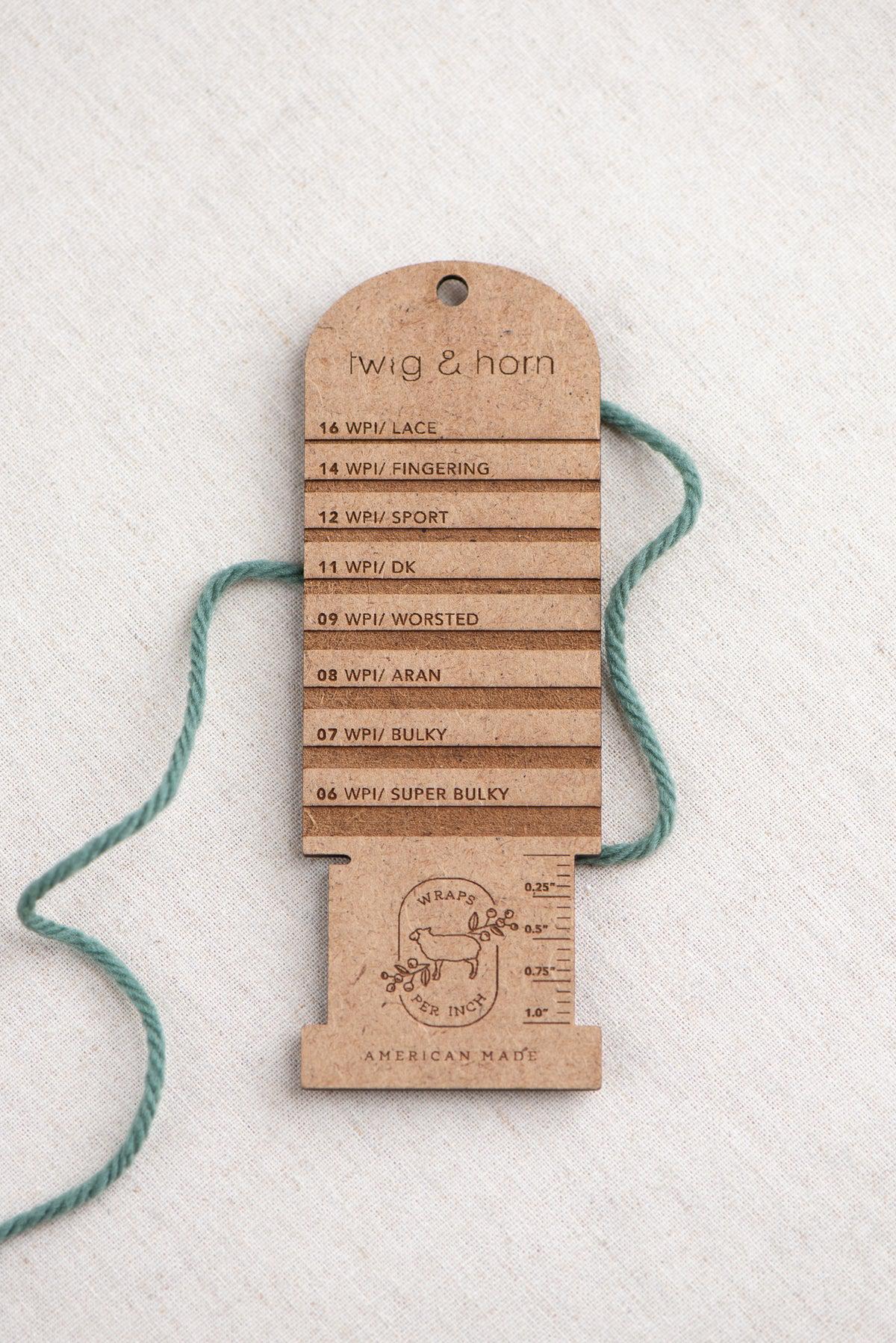 Wraps per Inch Tool-Wildhaven Wools